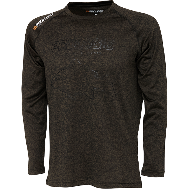Bluză Prologic Mega Fish Long Sleeve, Green, X-Large