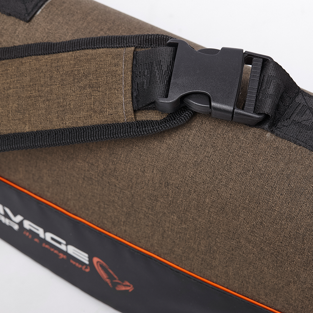 Husă semirigidă Savage Gear Twin Rodbag, 2 lansete + 2 mulinete, 120cm
