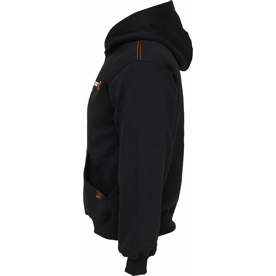 Hanorac Savage Gear Junior Logo, Black Ink, Large (14-16 ani)
