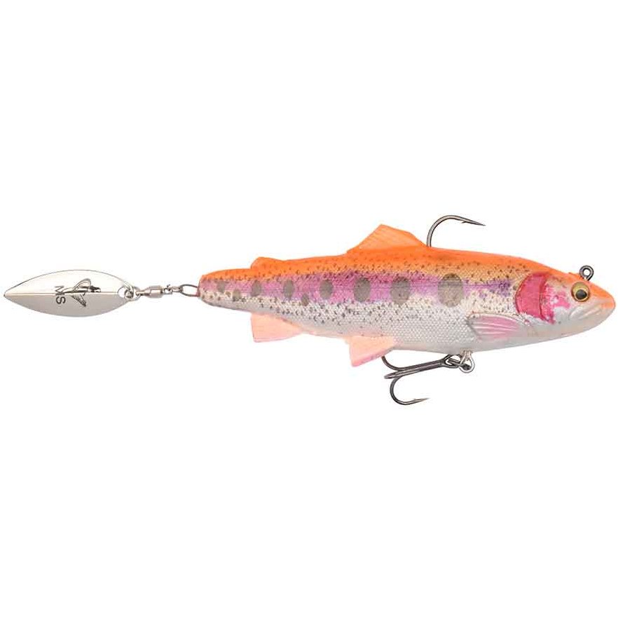 Nălucă Savage Gear 4D Trout Spin, Golden Albino, 11cm/40g
