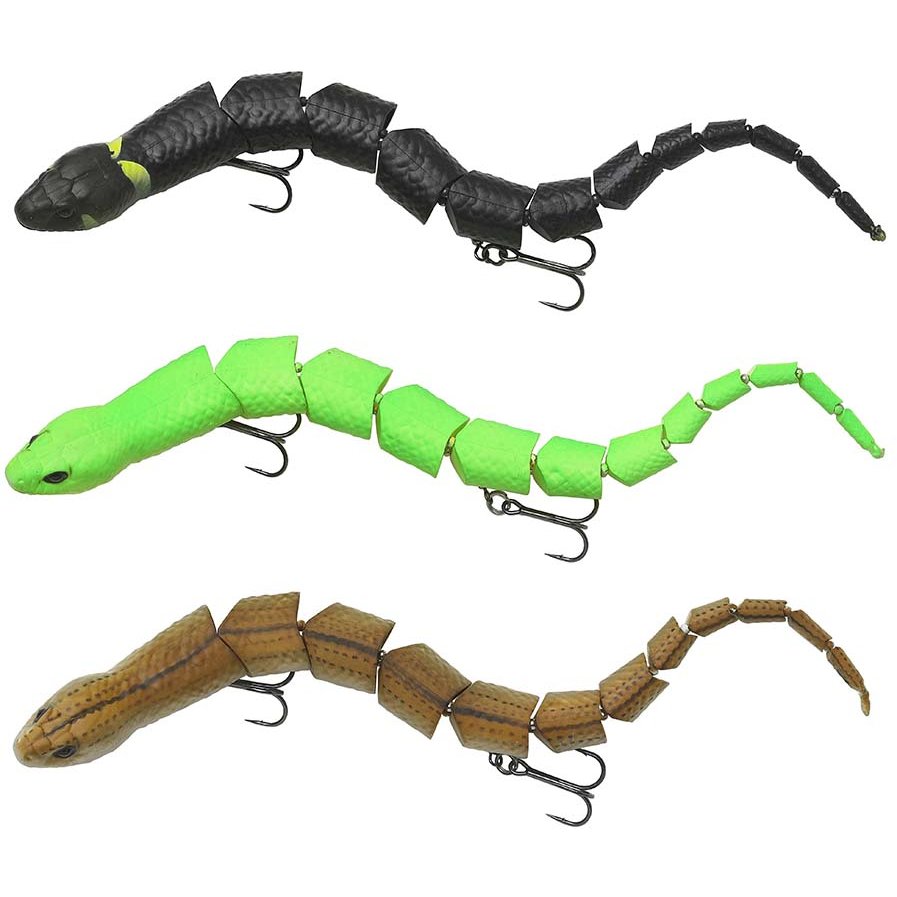 Nălucă Savage Gear Topwater 3D Snake, Green Fluo, 20cm/25g