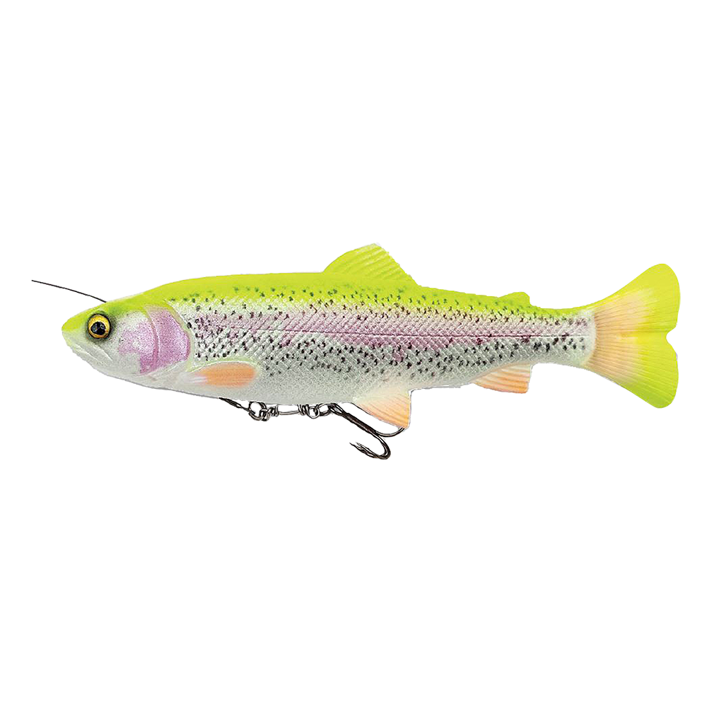 Shad Savage Gear 4D Line Thru Pulse Tail Trout, Lemon Trout, 16cm/51g