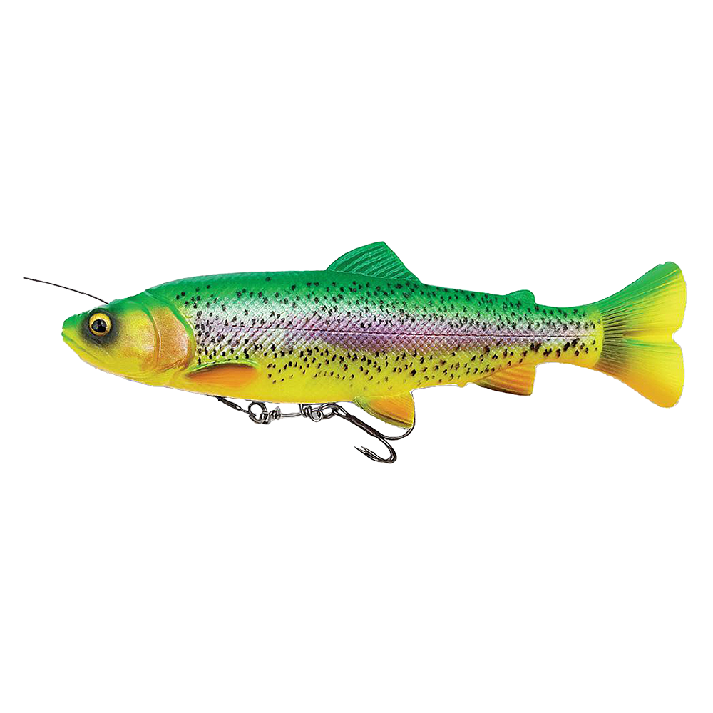 Shad Savage Gear 4D Line Thru Pulse Tail Trout, Firetrout, 16cm/51g