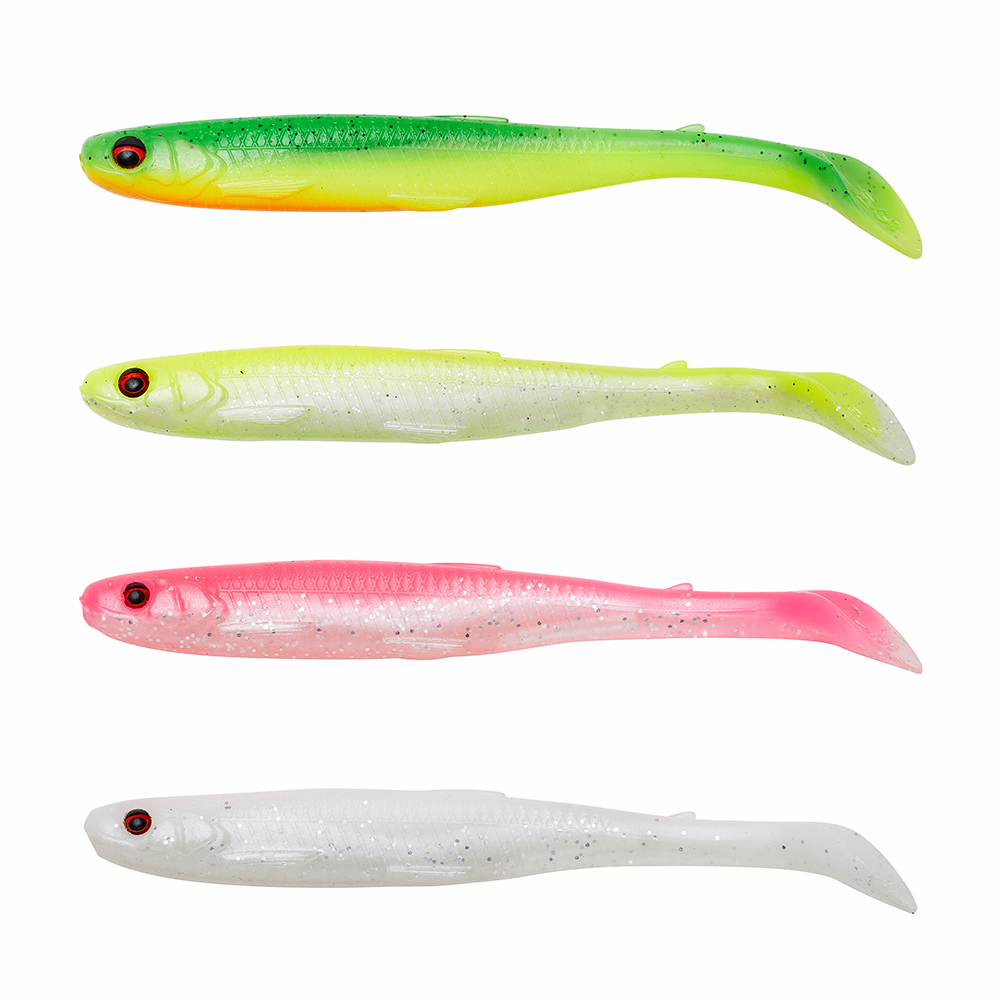 Shad Savage Gear Slender Scoop, Dark Water Mix, 9cm/4g, 4buc/plic