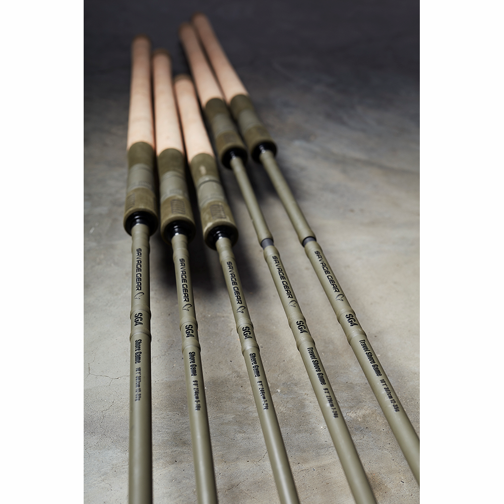 Lansetă Savage Gear SG4 Shore Game F, 2.46m/7-21g, 2buc