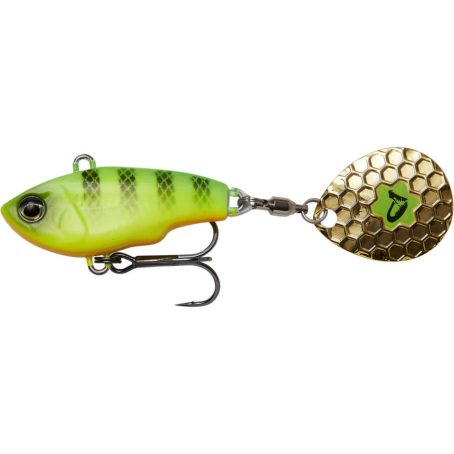 Spinnertail Savage Gear Fat Tail Spin, Firetiger, 8cm/24g
