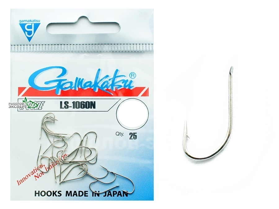 CÂRLIGE GAMAKATSU LS-1060N NICKEL NR.14  25BUC/PLIC