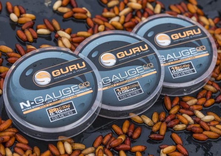 Fir monofilament Guru N-Gauge Pro, Translucid, 0.08mm/0.45kg/100m