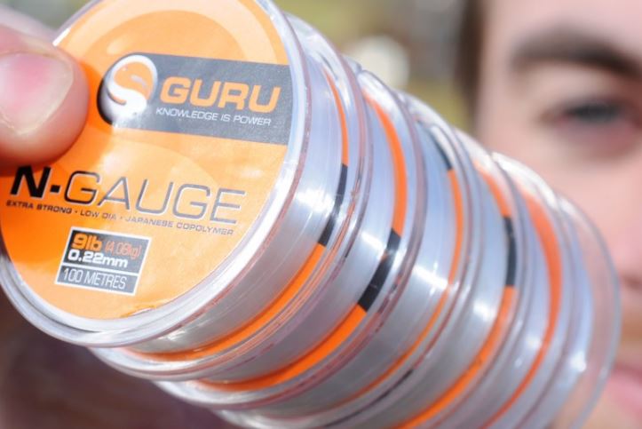 Fir monofilament Guru N-Gauge, Transparent, 0.13mm/1.81kg/100m
