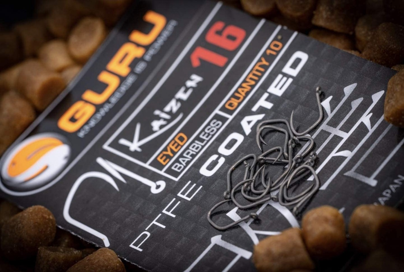 Cârlige Guru Kaizen Eyed Barbless, Nr.20, 10buc/plic
