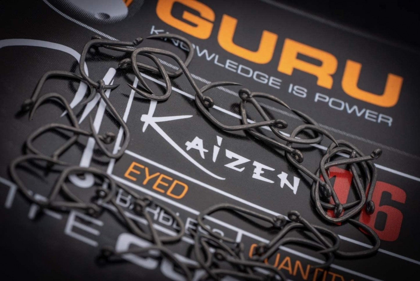 Cârlige Guru Kaizen Eyed Barbless, Nr.20, 10buc/plic