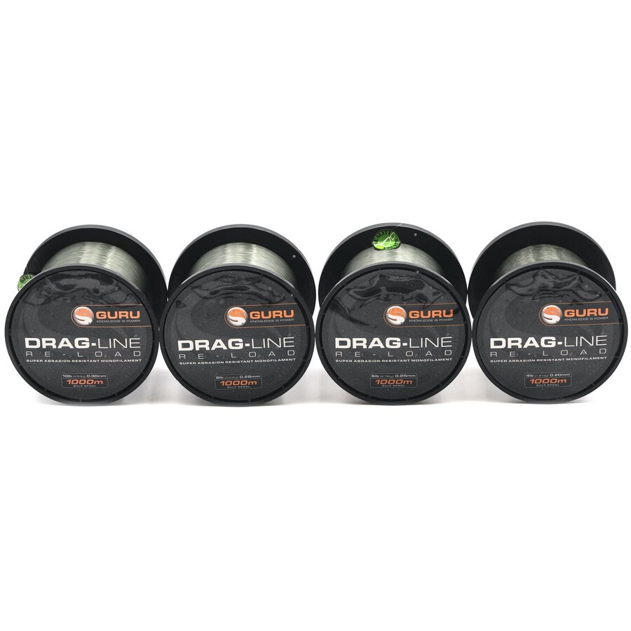 Fir monofilament Guru Drag Line, 0.20mm/1.81kg/4lb, 1000m