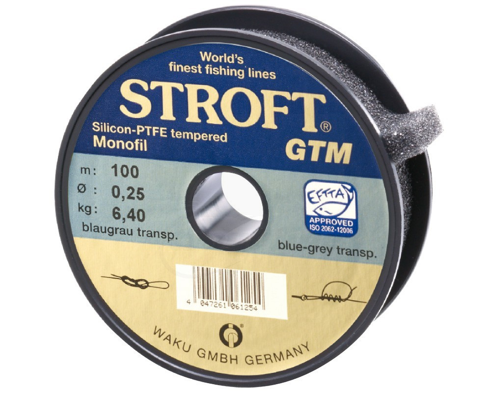 Fir monofilament STROFT GTM, 0.13mm/2kg/100m
