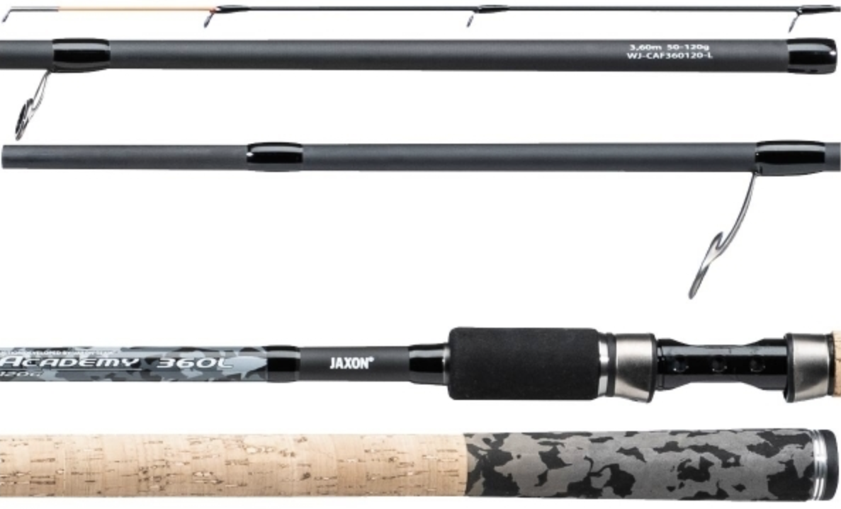 Lansetă Jaxon Academy L Feeder, 3.30m/30-90g, 3+3buc