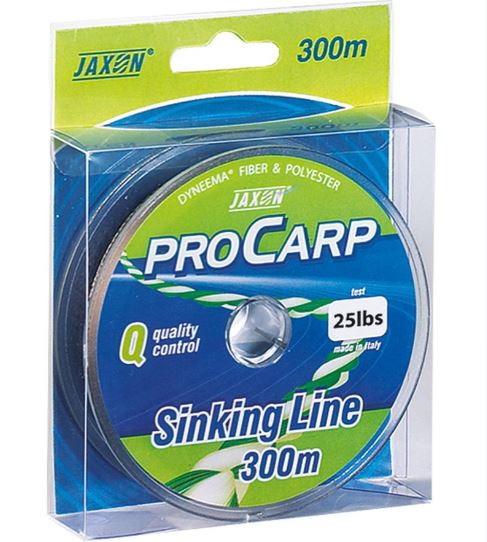 Fir textil Jaxon Pro Carp Sinking Line, Brown, 0.47mm/30lbs/300m