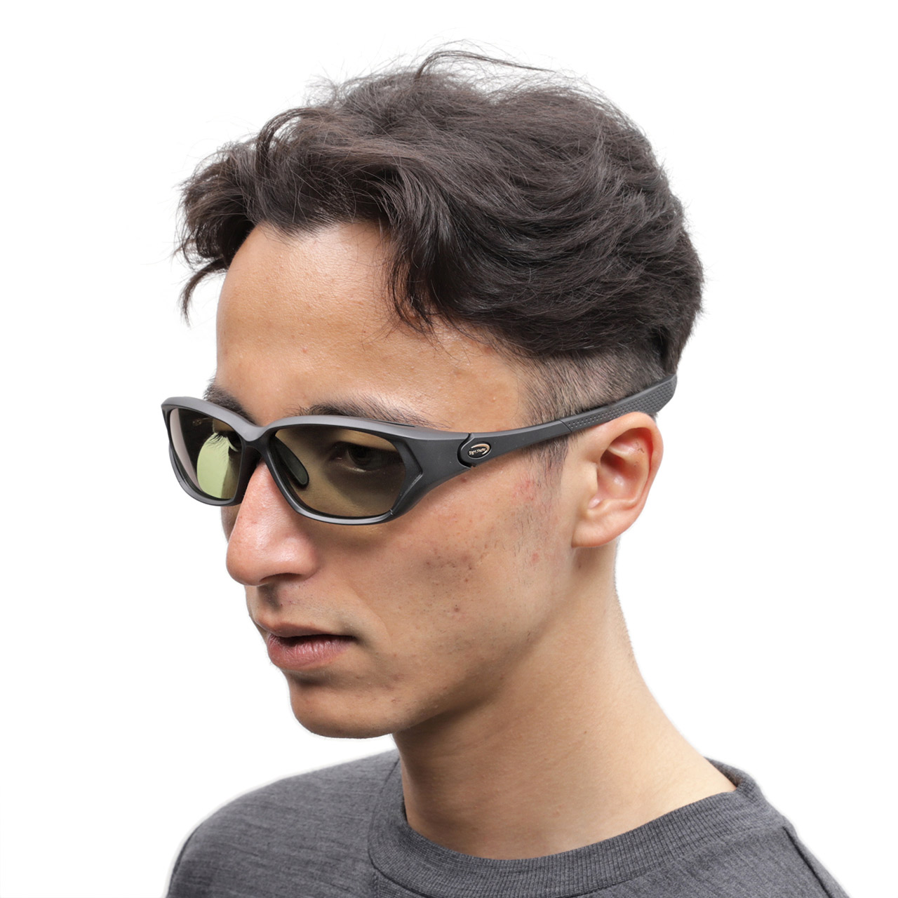 Ochelari polarizați Tiemco Sight Master Lacrima SWR Matte Black/Super Light Brown