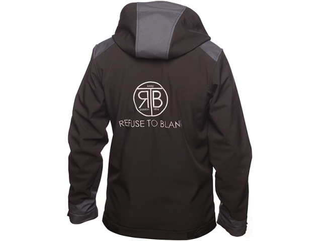 Jachetă RTB New Wave Softshell Fleece Insulated, Grey/Black, Large