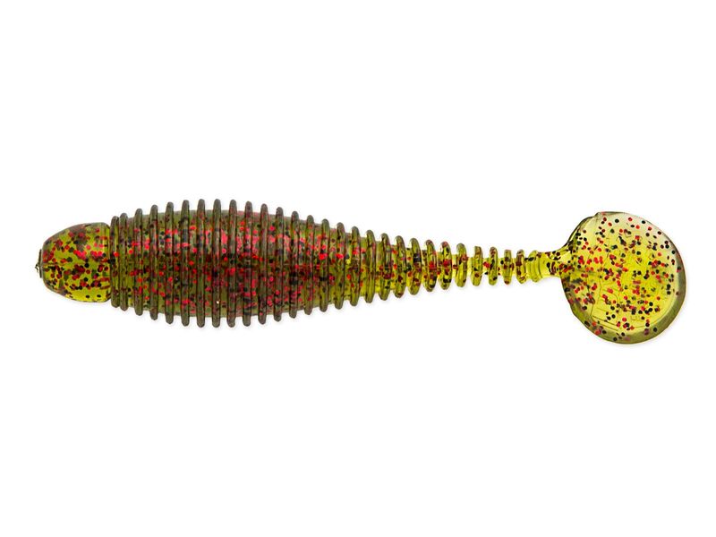 GRUB LUNKER CITY GRUBSTER WATERMELON RED FLK 7.2CM 10BUC/PLIC
