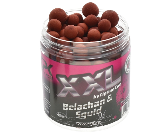 Boilies de cârlig CPK Mixed Sizes Hookbait XXL, 10-14mm, Belachan&Squid, 130g