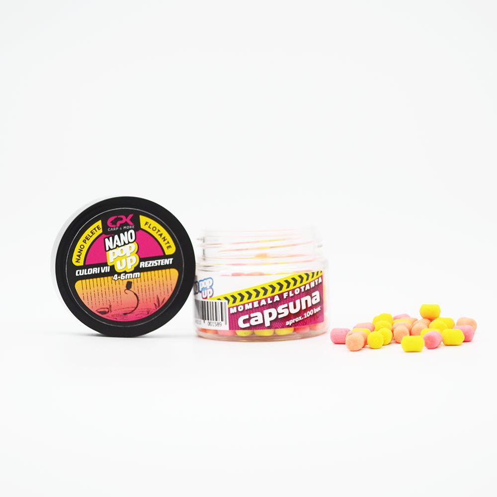 Nano pelete flotante CPK Nano Pop-up, 4-6mm, Căpșună, 22g