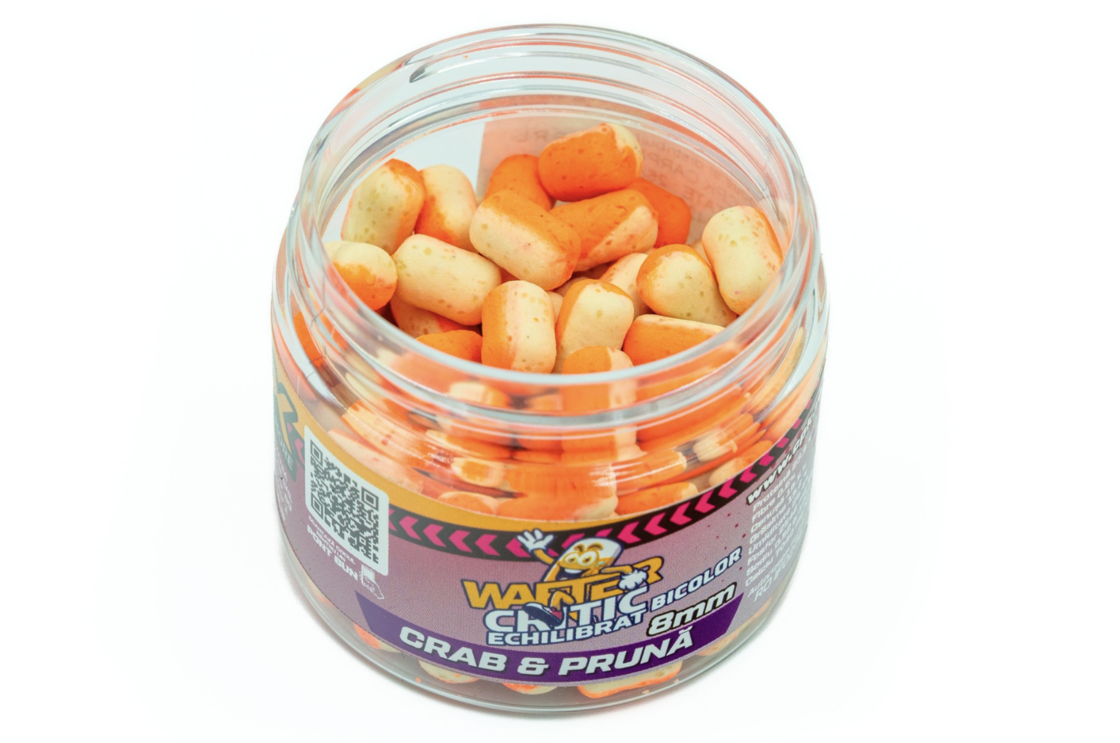 Wafter bicolor CPK Crab & Prună, 8mm, 25g