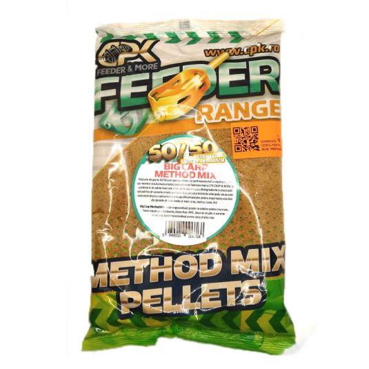 Nadă groundbait CPK 50/50 Method Feeder, Big Carp, 900g