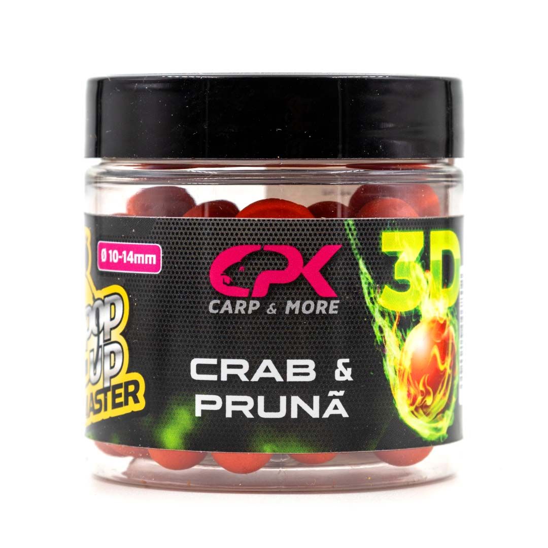 Pop-up CPK 3D Range, 10-14mm, Crab&Prună, 40g