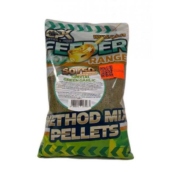 Nadă groundbait CPK 50/50 Method Feeder, Special Green Garlic, 900g