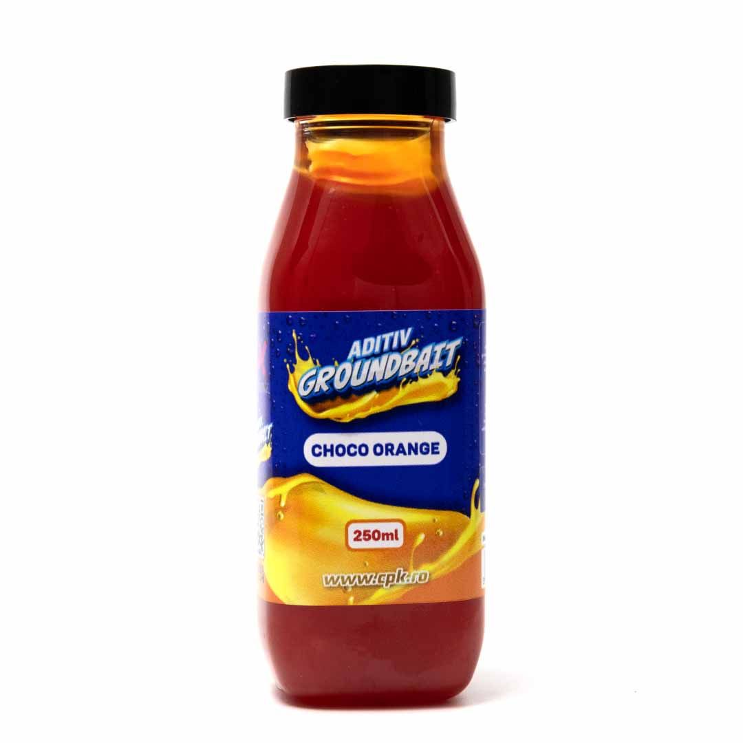 Aditiv lichid bază groundbait CPK, Choco Orange, 250ml