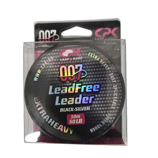 Fir textil CPK 007 Leadfree Leader, Black Green, 50lb/10m