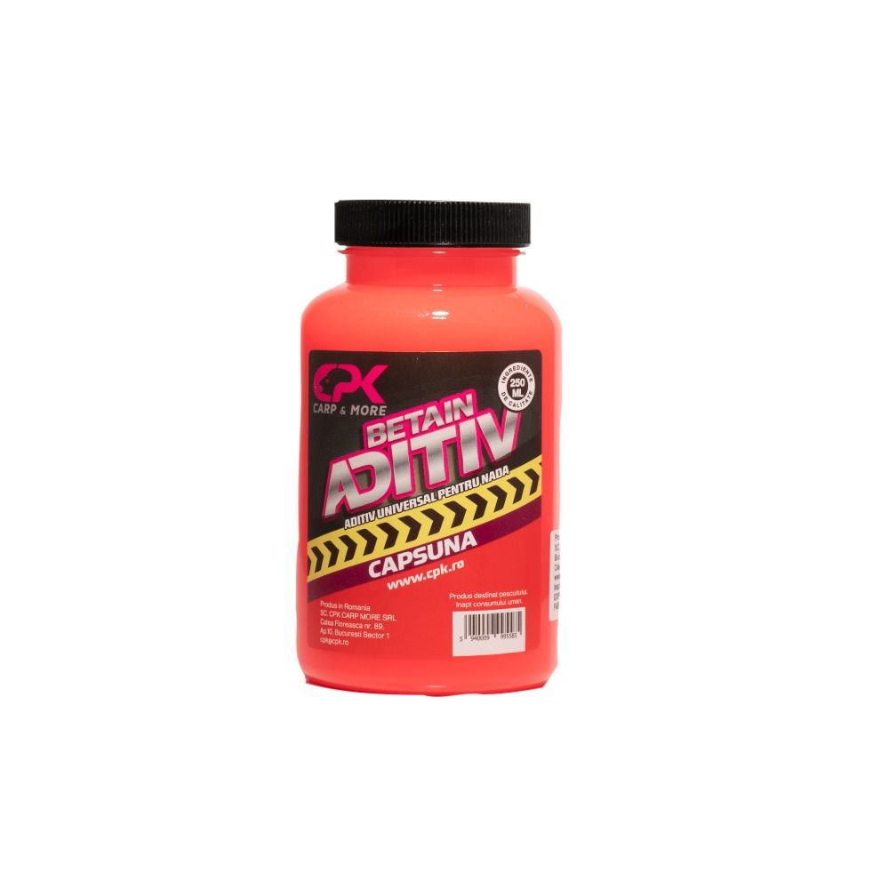 Aditiv lichid CPK Betain, Căpșună, 250ml