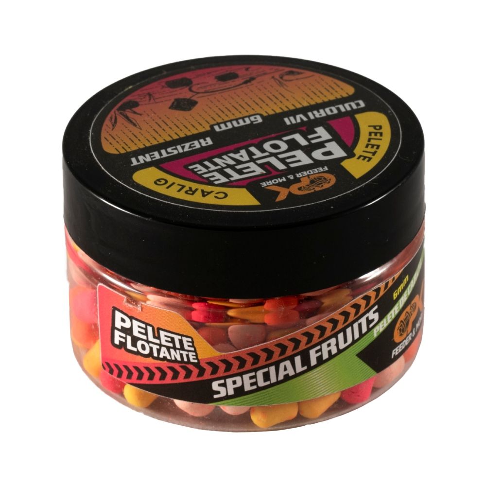 Pelete de cârlig flotante CPK Feeder, 6mm, Special Fruits, 20g