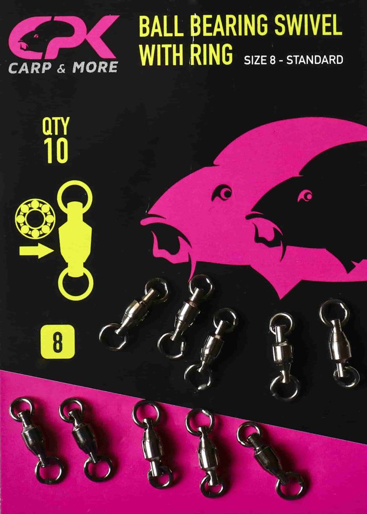 Vârtej cu rulment CPK Ball Bearing Swivel, 10buc/plic