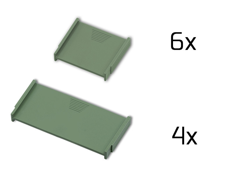 Trusă/Cutie pentru accesorii Delphin CRP Tackle 36.5x30x5.5cm