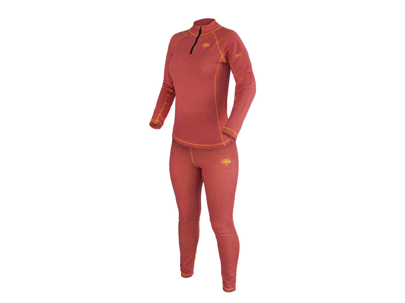 Pantaloni termici Delphin Tundra Queen, Roz, Small