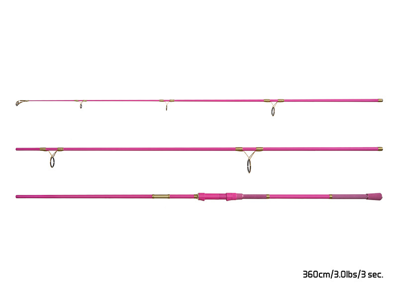 Lansetă Delphin Queen Candy, 3.60m/3.0lbs, 3buc