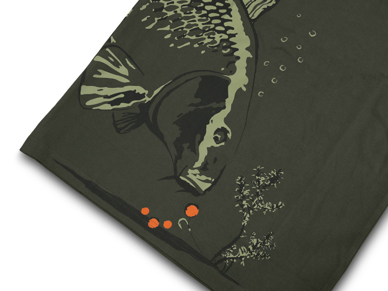 Tricou Delphin Catch Me Carp NX, Verde, 2X-Large