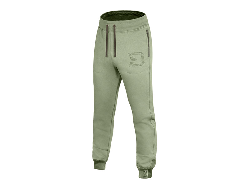 Pantaloni Delphin Logos, Verde, Medium
