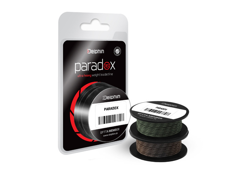Fir textil Delphin Paradox 16X, maro camuflaj, 60lbs/10m