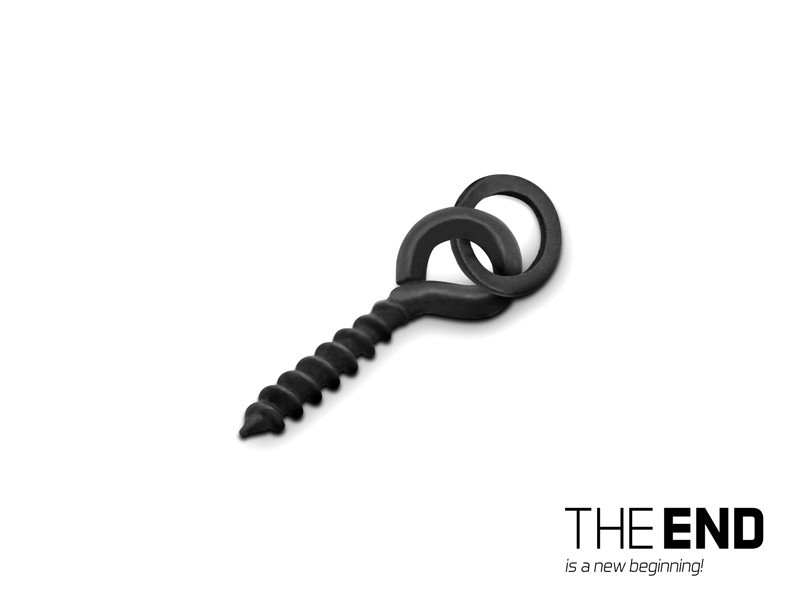 ȘURUB CU ANOU DELPHIN THE END POP SCREW SMALL, 15buc/plic