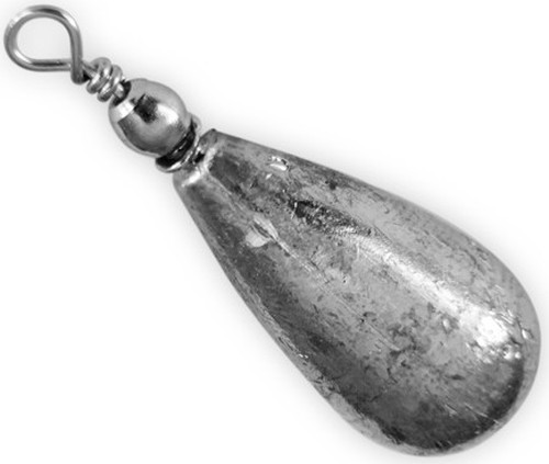 Plumb pară cu vârtej Delphin Leads Swivel, 7g, 5buc/plic