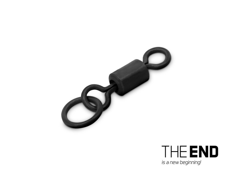 VÂRTEJ CU ANOU DELPHIN THE END RING SWIVEL, 10buc/plic
