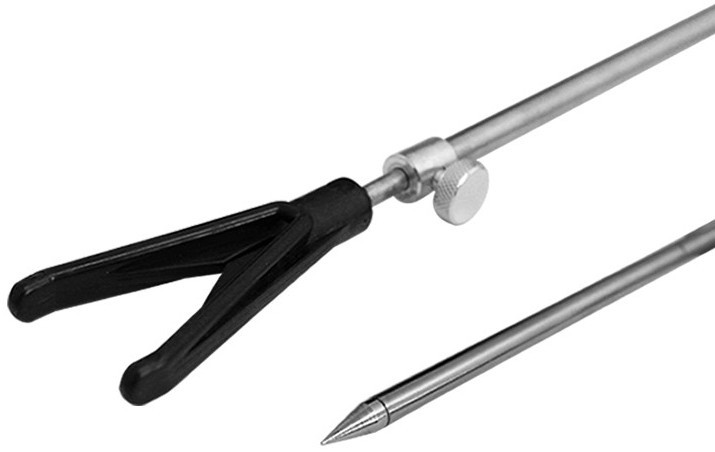 PICHET TELESCOPIC DELPHIN BANK STICK, FAȚĂ, 60-100cm