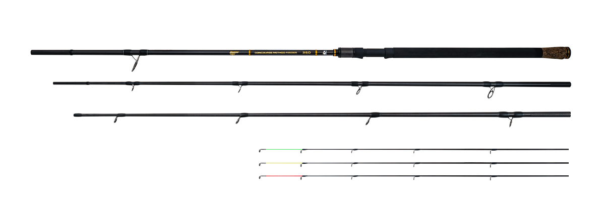 Lansetă Benzar Concourse Method Feeder 4.50m/30-120g, 3+3