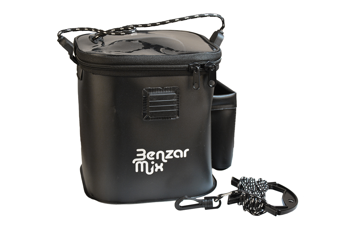 Bac de nadă + vas umectare peleți Benzar Mix