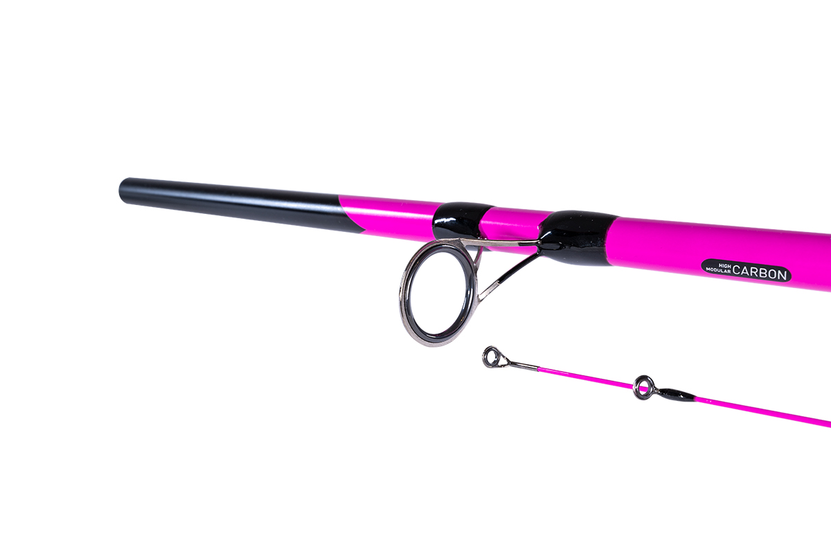 Lansetă Carp Expert Method Feeder Pink 3.60m/100-150g, 3+3buc