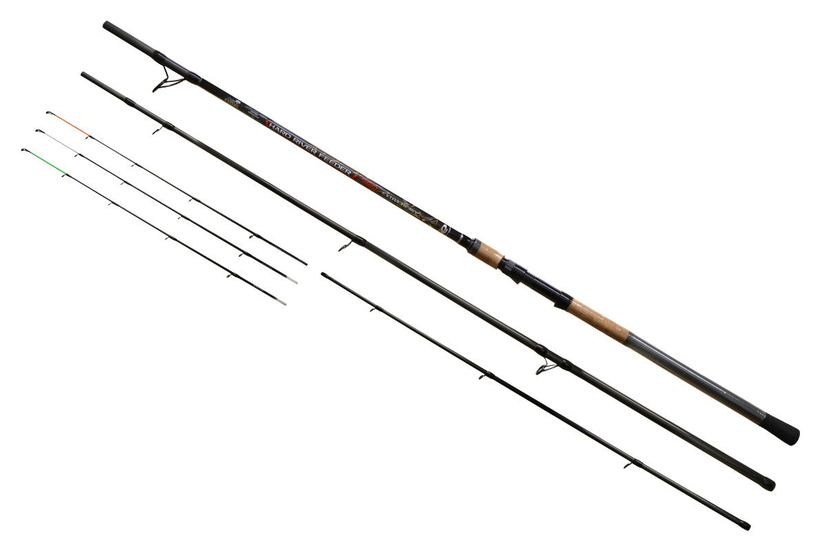Lansetă Carp Expert Hard River Feeder Heavy 3.60m/100-250g, 3+3buc