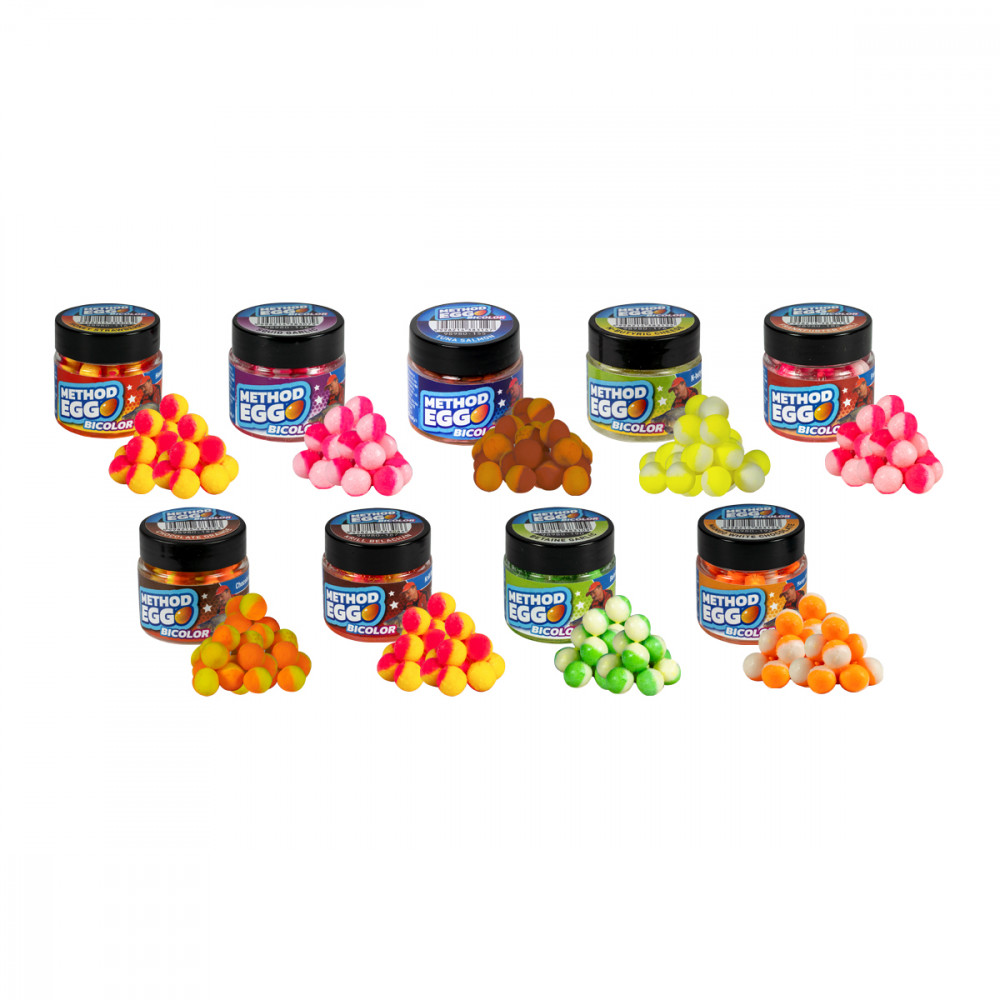 MOMEALĂ CRITIC ECHILIBRATĂ BENZAR MIX METHOD EGG BICOLOR MIERE CĂPȘUNI 6-8mm