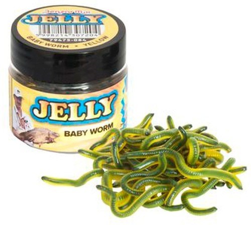 RÂME ARTIFICIALE  BENZAR JELLY BAITS BABY WORM GALBEN 30ML/CUTIE