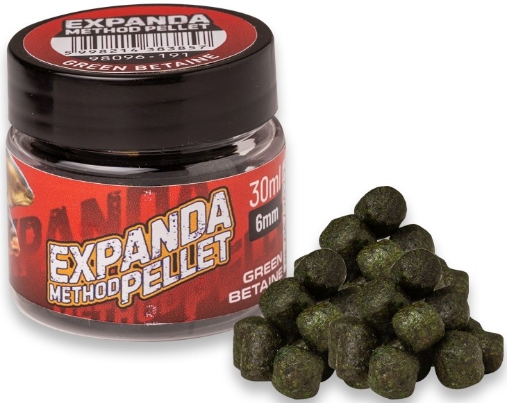 PELETE DE CÂRLIG BENZAR MIX EXPANDA METHOD PELLET GREEN BETAINE 6MM